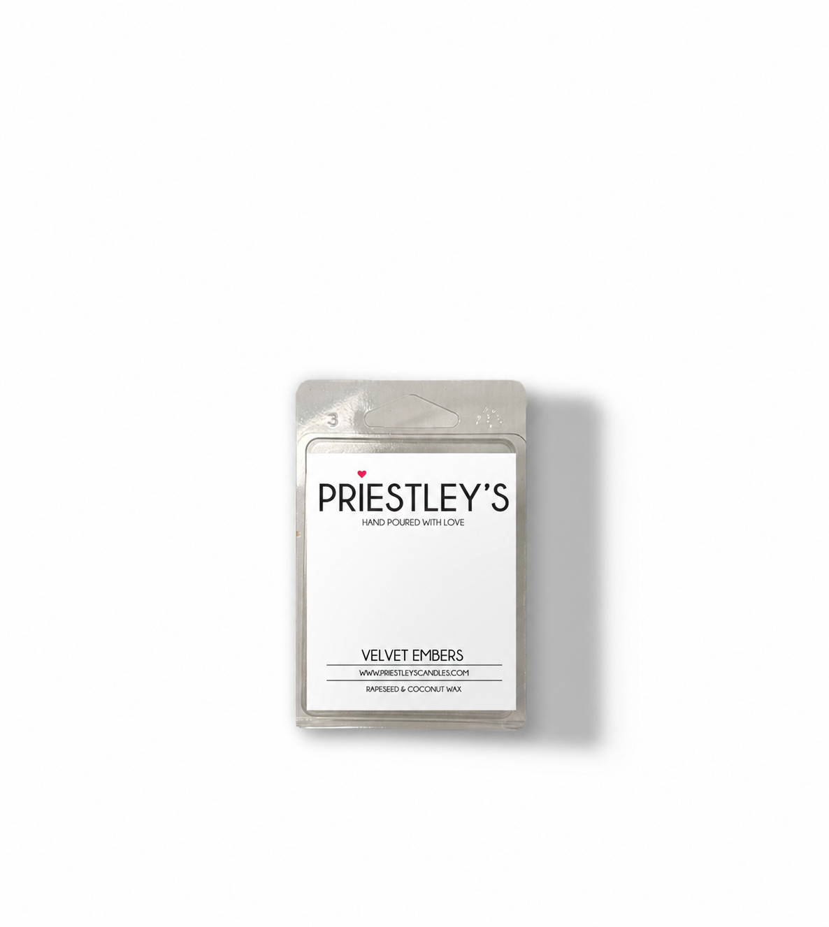 Priestley's Wax Melt - Velvet Embers