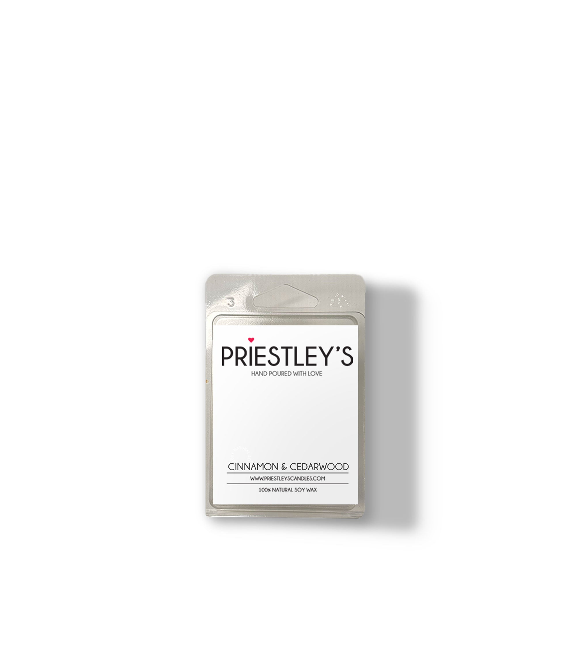 Priestley's Wax Melt - Cinnamon & Cedarwood