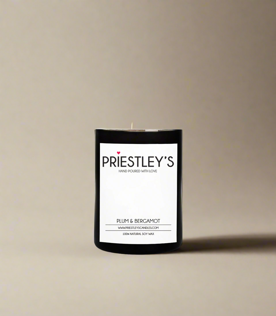 Priestley's Candle - Plum & Bergamot