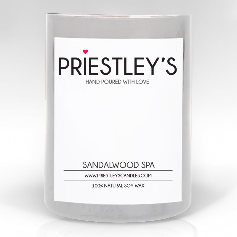Priestley's Candle - Sandalwood Spa